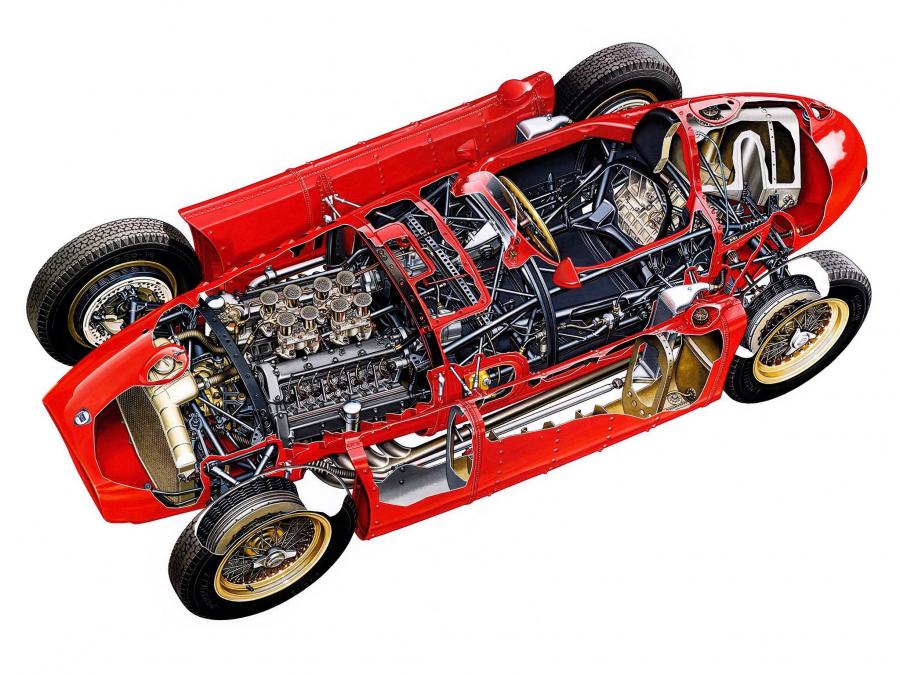  Ferrari Lancia D50 1954 года  (фото 9 из 9)